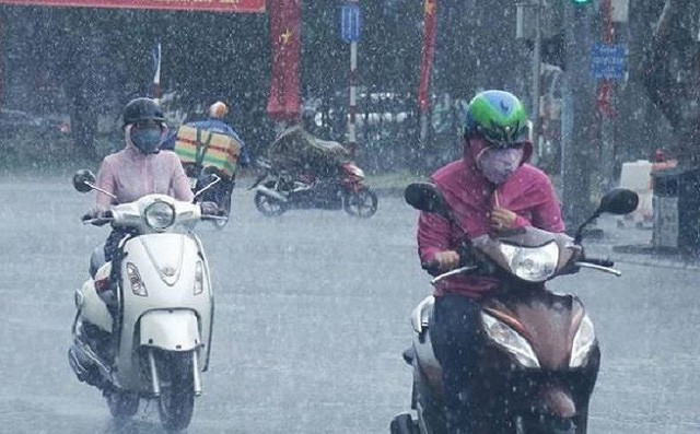Dự báo thời tiết hôm nay 610 Không khí lạnh tràn về gây mưa rào và dông rải rác