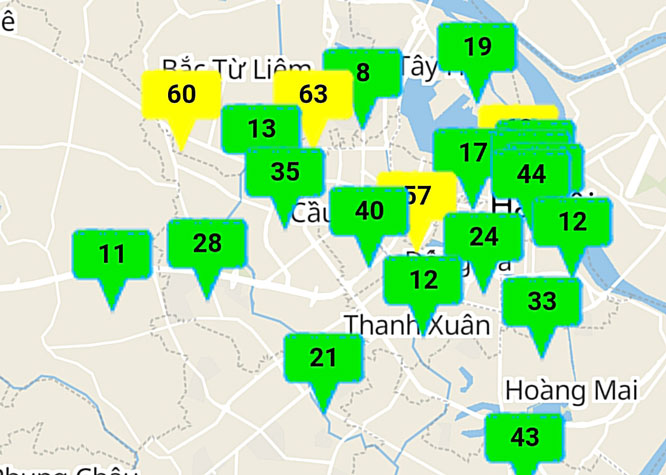 Hà Nội đón gió mùa Đông Bắc về, chất lượng không khí được cải thiện