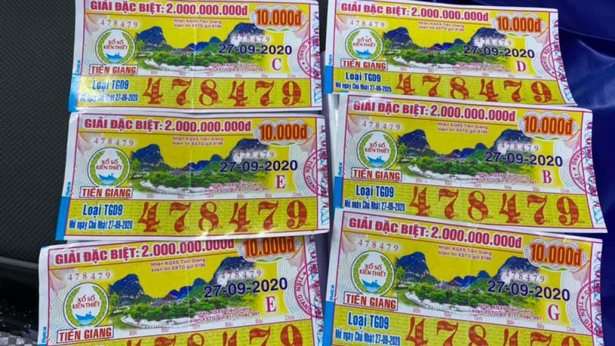 Lật tẩy thủ đoạn làm giả vé số trúng thưởng để chiếm đoạt tài sản