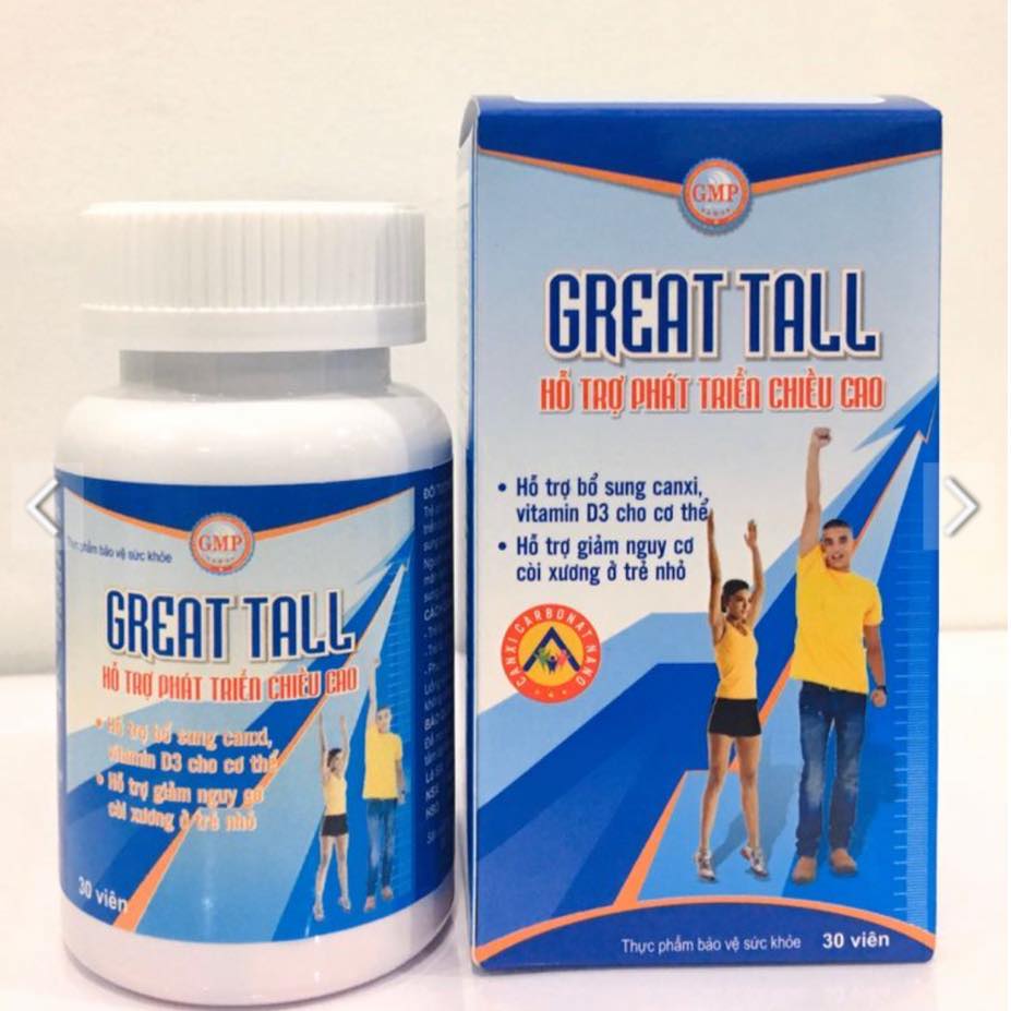 TPBVSK Great Tall “nổ” công dụng  giúp tăng chiều cao cho người hơn 30 tuổi