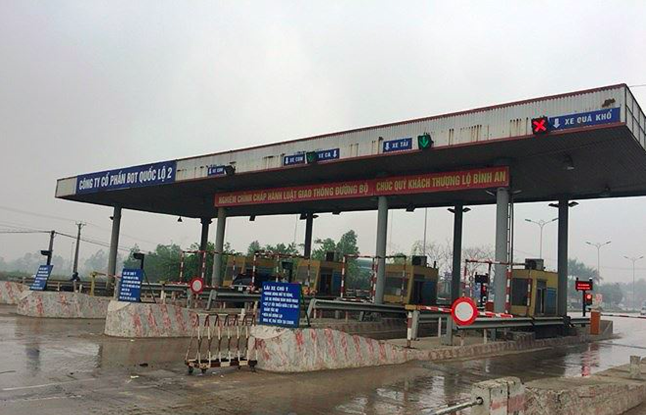 Dừng thu phí trạm BOT Nội Bài - Vĩnh Yên từ ngày 1410