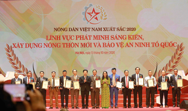 Vinh danh 63 nông dân Việt Nam xuất sắc năm 2020