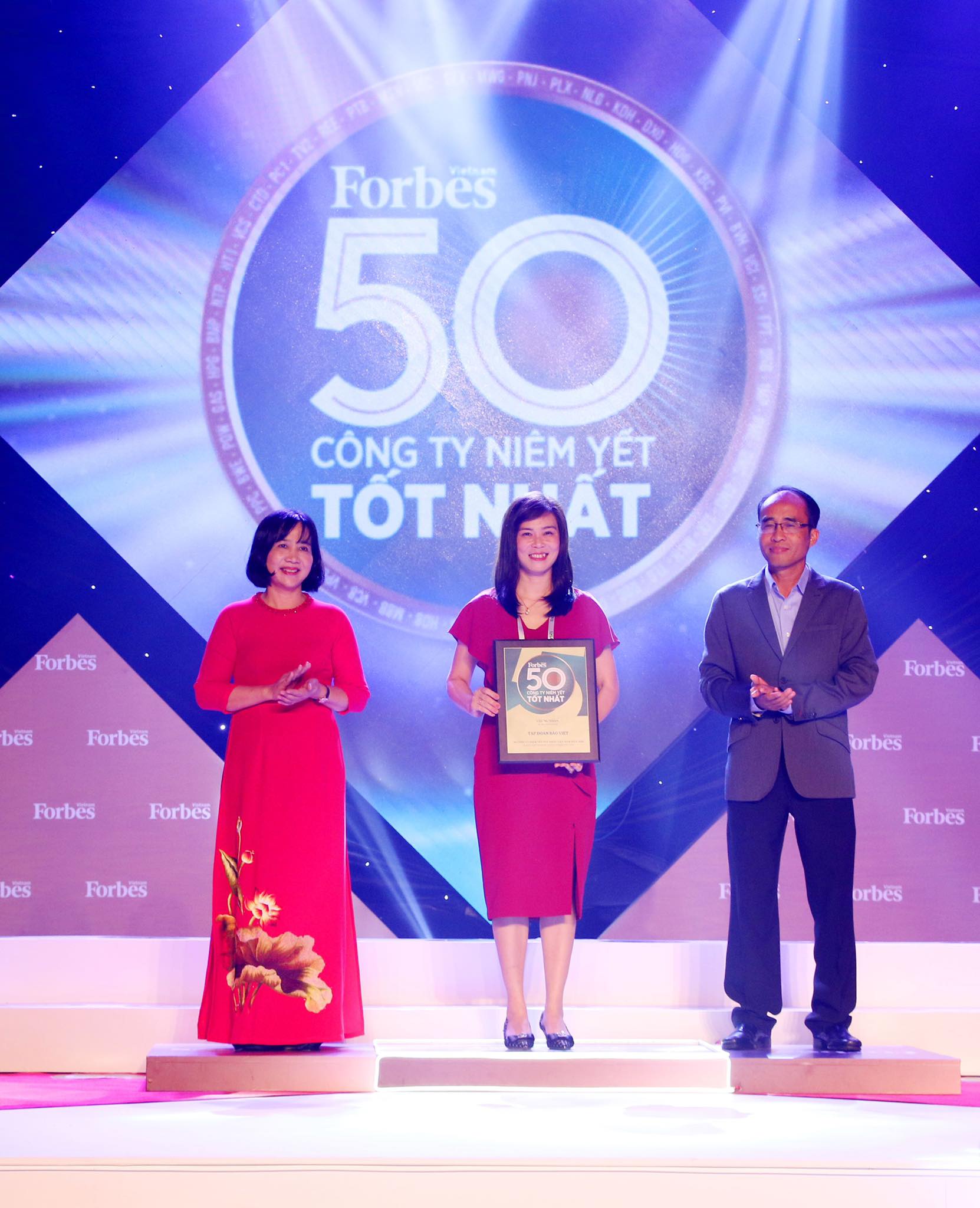 Tập đoàn Bảo Việt (BVH) - 8 năm liên tiếp dẫn đầu ngành Bảo hiểm trong Top 50 công ty niêm yết tốt nhất năm 2020 (Forbes)