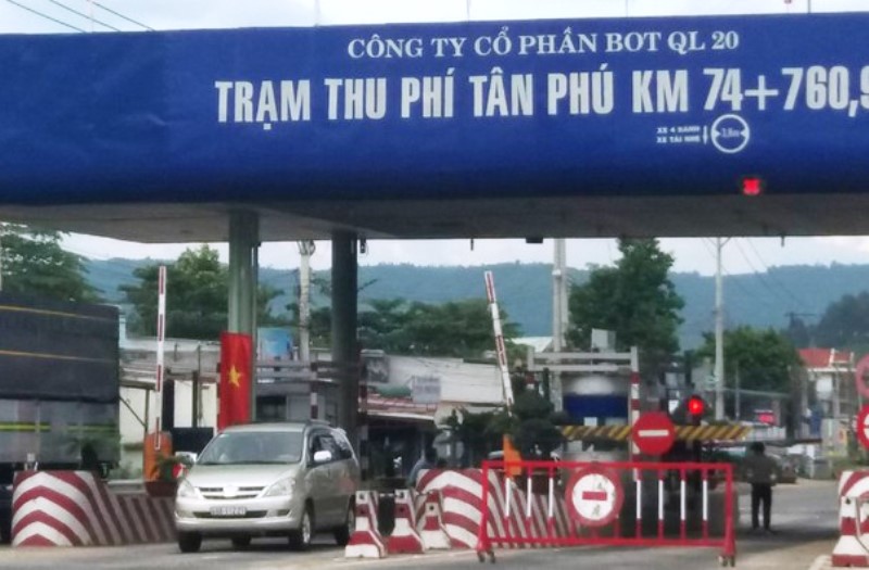Tạm dừng thu phí BOT Tân Phú từ ngày 20-10