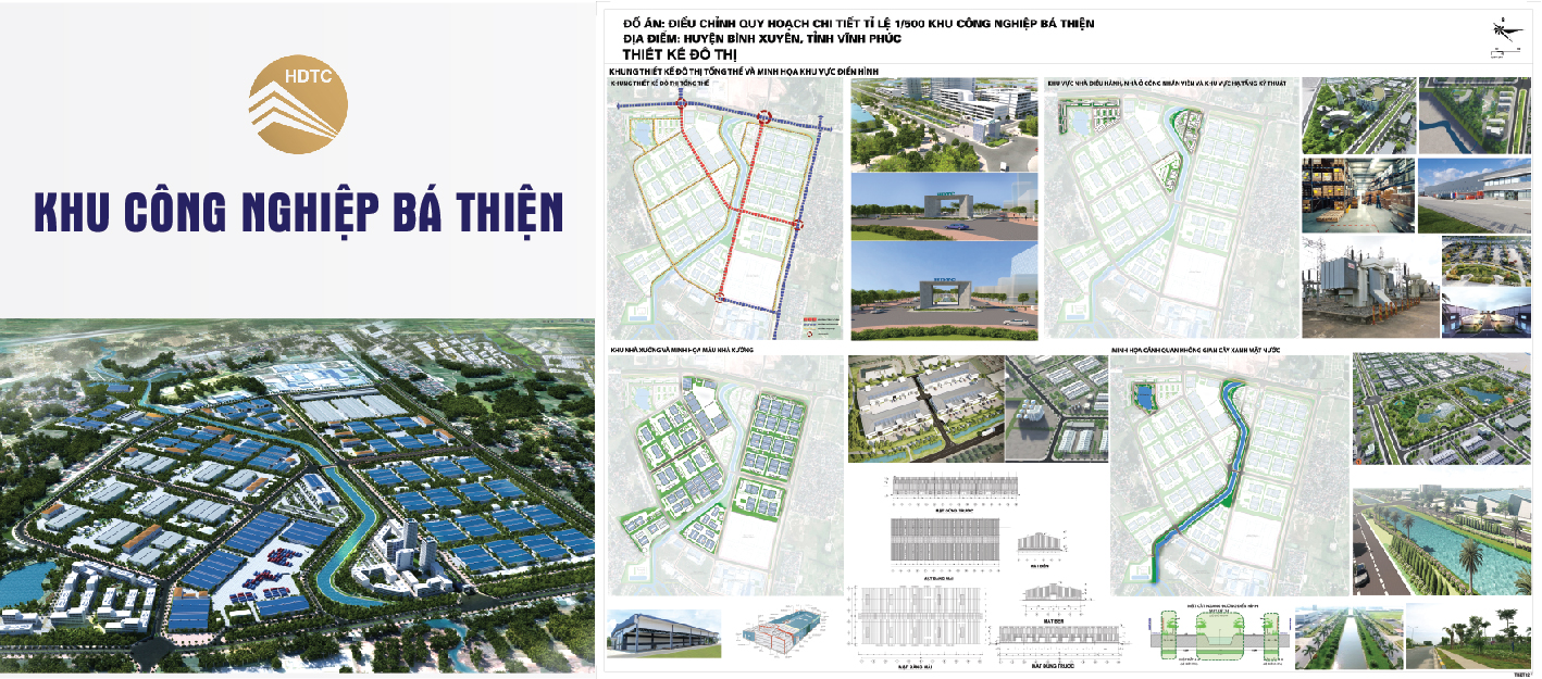 Bộ Xây dựng cho ý kiến về dự án Khu công nghiệp Bá Thiện – Phân Khu I