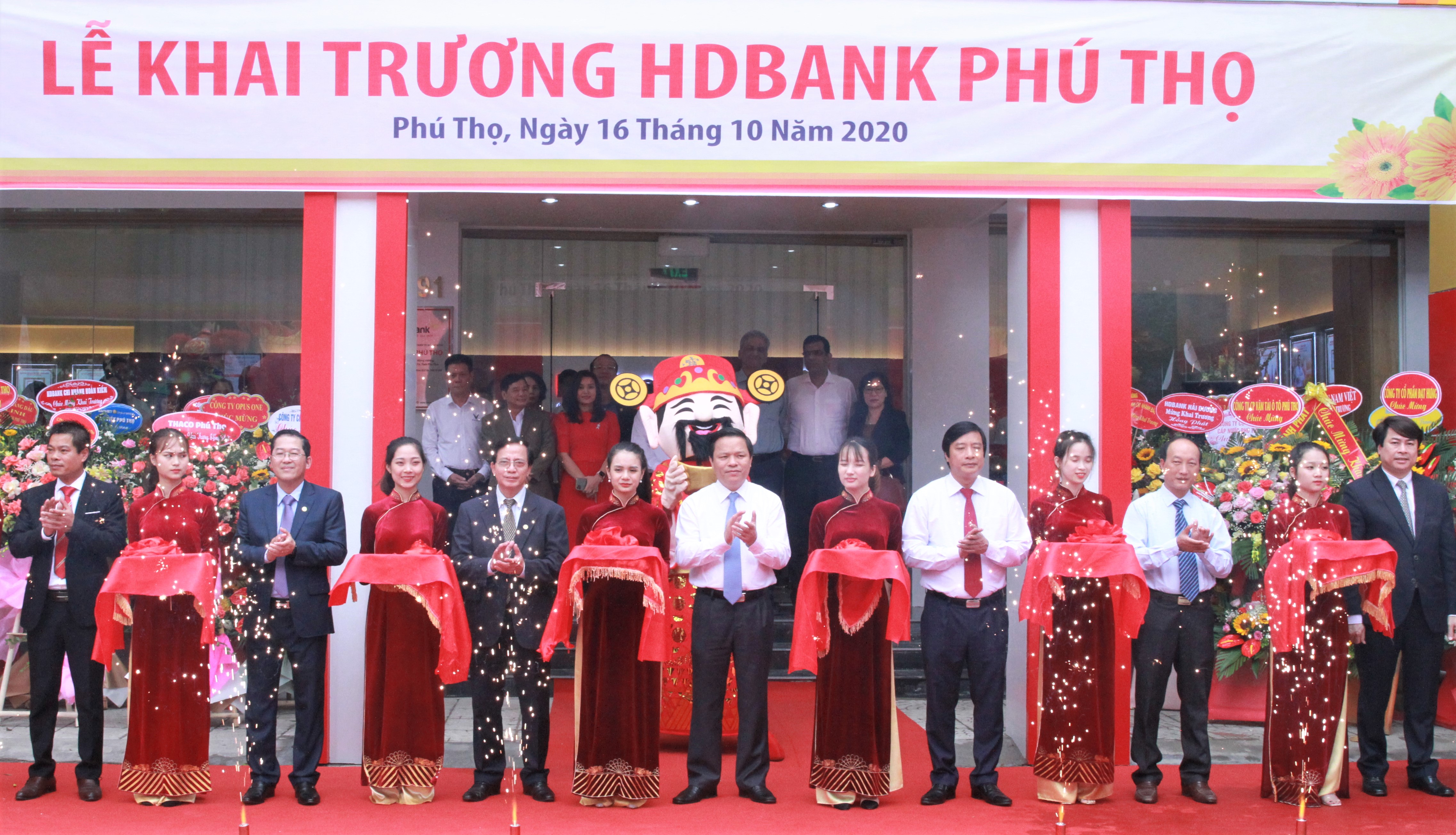 HDBank khai trương và đi vào hoạt động tại Phú Thọ 