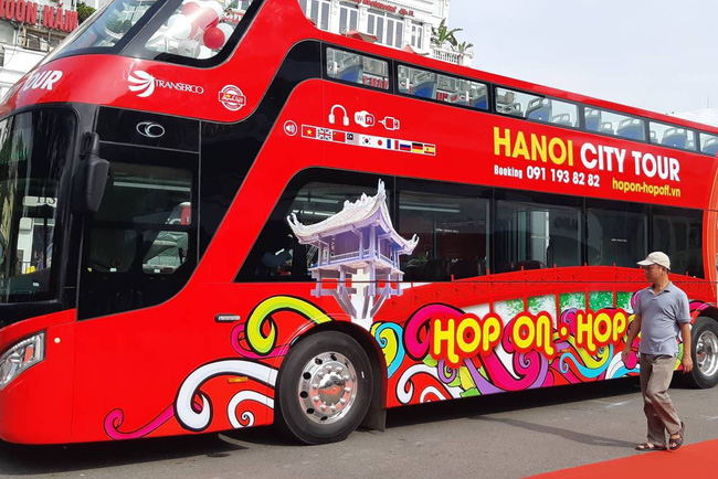 Xe bus 2 tầng Hà Nội hoạt động trở lại với giá vé ưu đãi