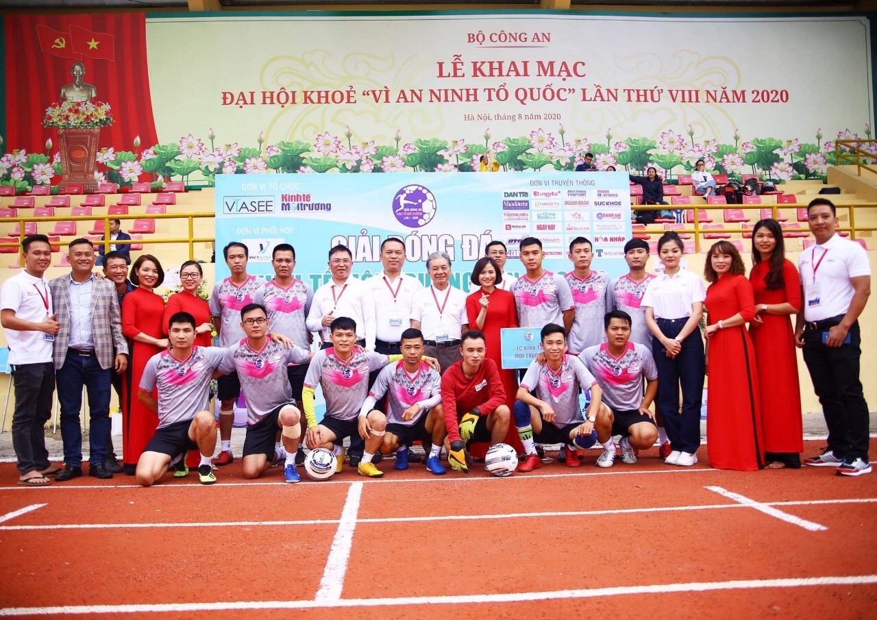 Ấn tượng Lễ khai mạc Giải bóng đá Kinh tế Môi trường lần I - 2020