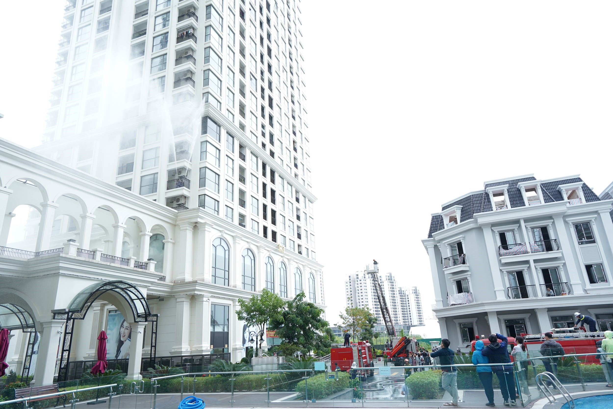 Tập huấn nghiệp vụ PCCC và cứu nạn cứu hộ tại dự án Sunshine Riverside