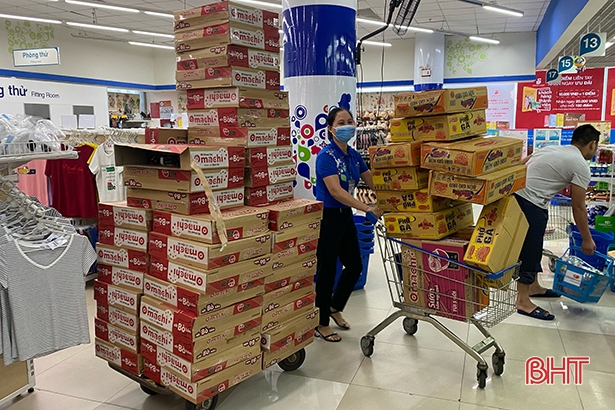 Siêu thị Hà Tĩnh cam kết ổn định giá hàng thiết yếu