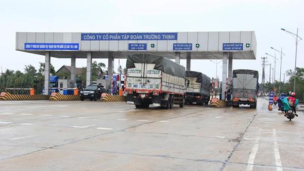 Không thu phí xe chở hàng hỗ trợ vùng lũ qua trạm BOT Quảng Trị