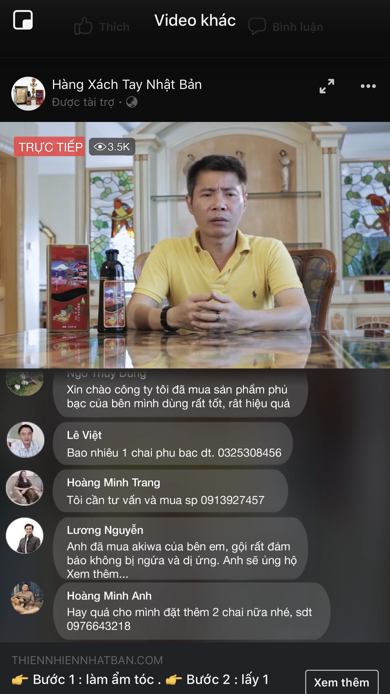 Bùng nổ làn sóng livestream bán hàng trên mạng