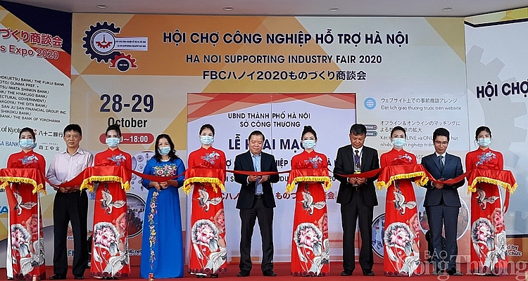 190 doanh nghiệp tham gia Hội chợ công nghiệp hỗ trợ Hà Nội 2020