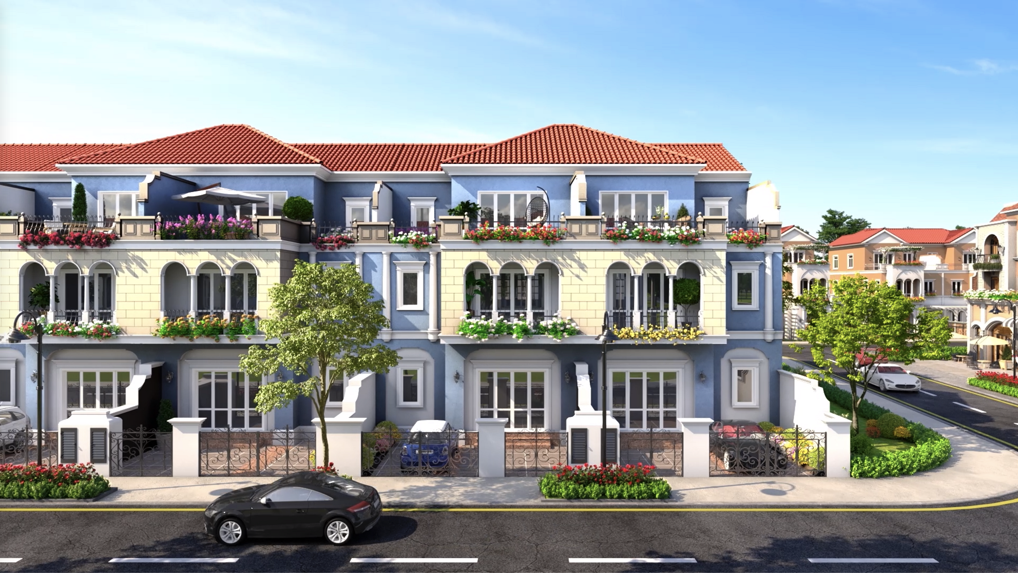 Đón đầu xu hướng sống sang ở rộng với nhà phố không gian biệt thự Aqua City