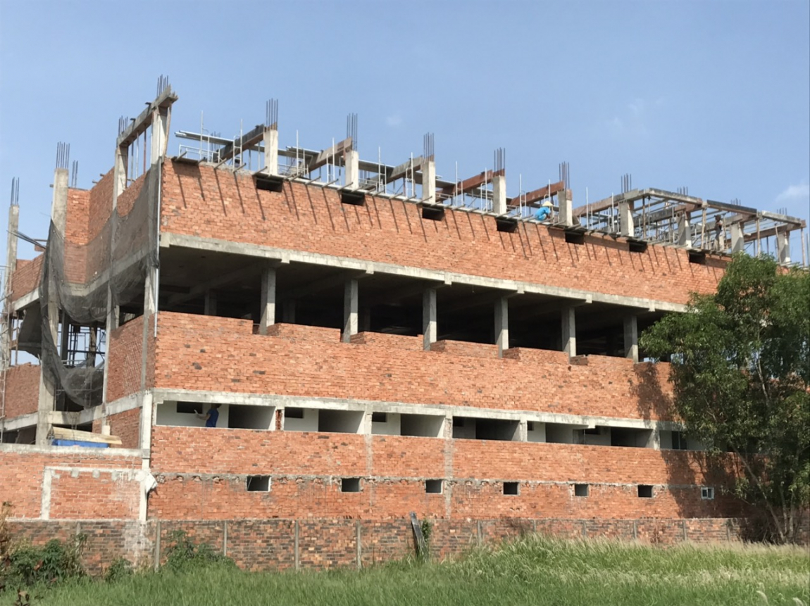 Long An Nở rộ các công trình nhà trọ biến tướng thành nhà cao tầng tại huyện Đức Hoà