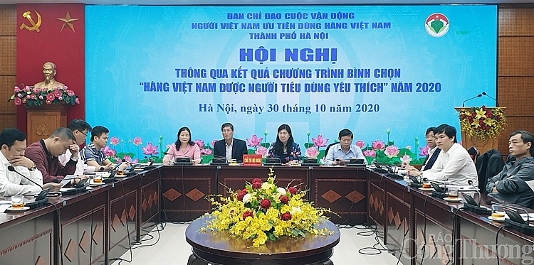 Hà Nội Dự kiến có 103 doanh nghiệp với 141 sản phẩm, dịch vụ đạt danh hiệu “Hàng Việt Nam được người tiêu dùng yêu thích” năm 2020