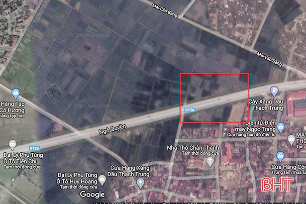 Hà Tĩnh chấp thuận chủ trương dự án xây khu đô thị mới rộng hơn 42ha