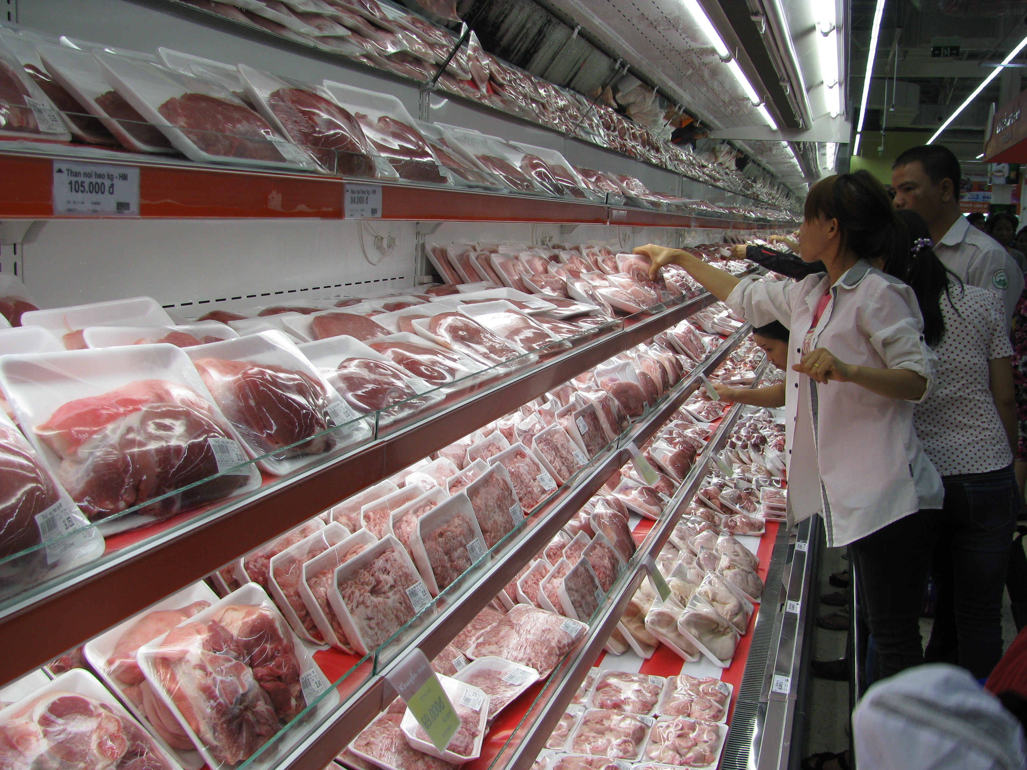 Giá thịt heo giảm nhiệt