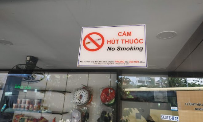 Từ 1511, hút thuốc lá tại địa điểm quy định cấm có thể bị phạt tới 500.000 đồng