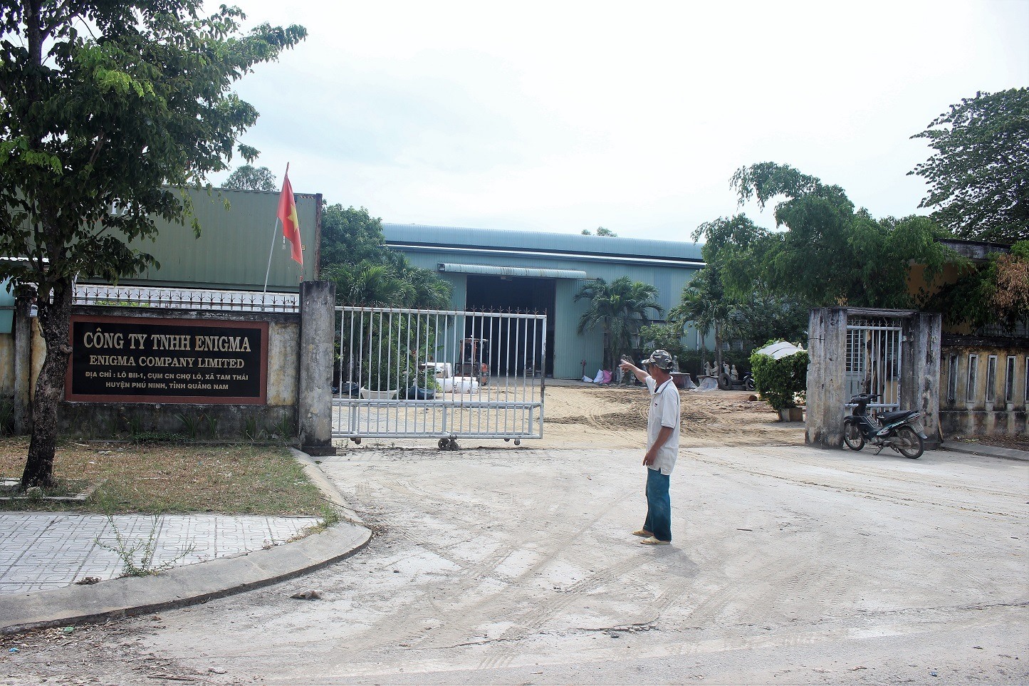 Quảng Nam Yêu cầu Công ty TNHH Enigma tạm ngừng hoạt động để khắc phục môi trường