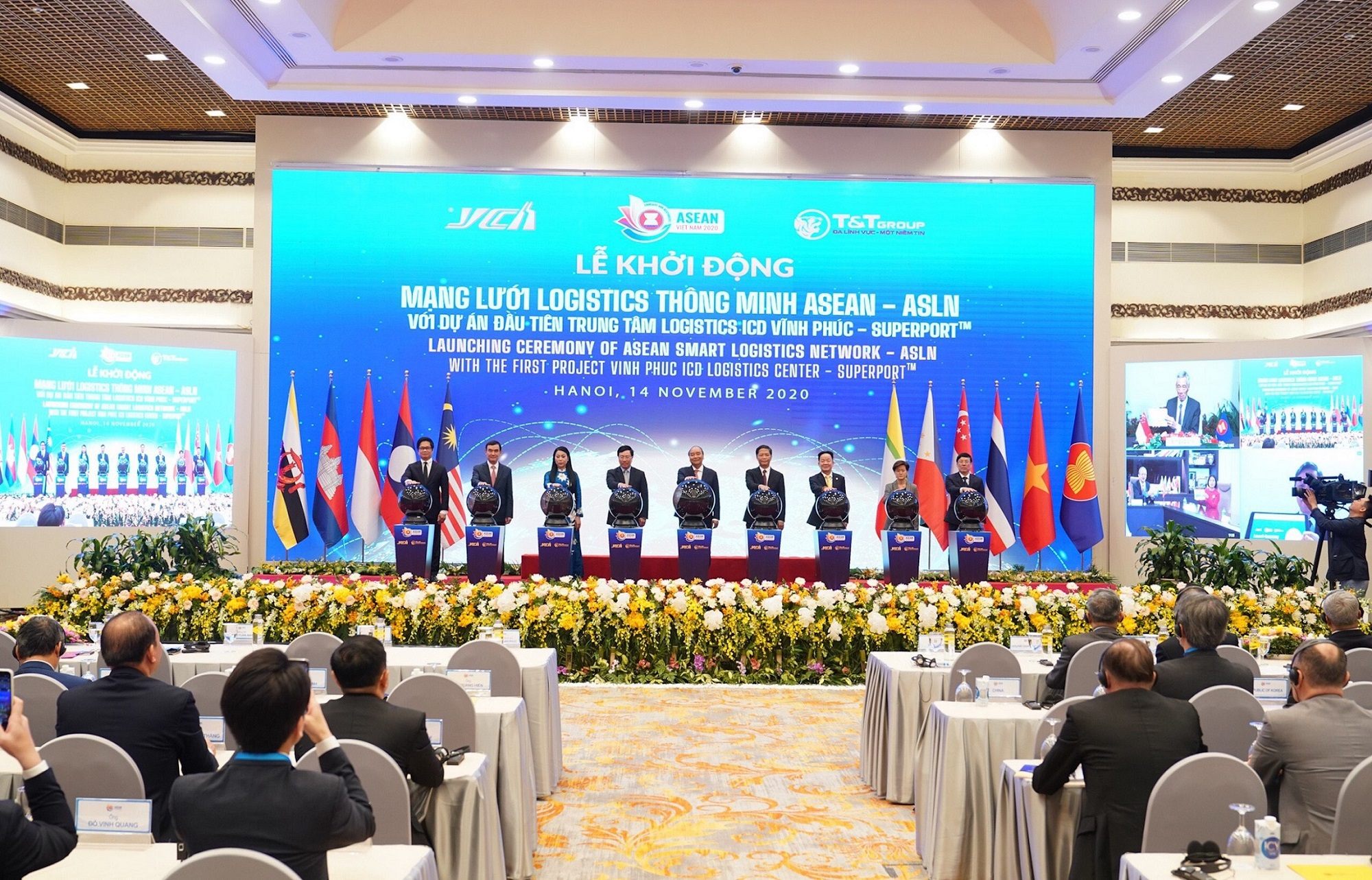 Thủ tướng khởi động Mạng lưới Logistics thông minh ASEAN (ASLN) với dự án đầu tiên “Trung tâm Logistics ICD Vĩnh Phúc”