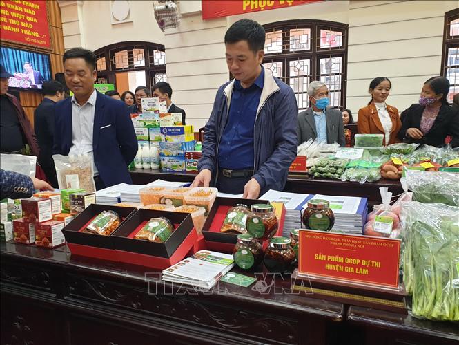 Hà Nội công nhận và đánh giá phân hạng 334 sản phẩm OCOP