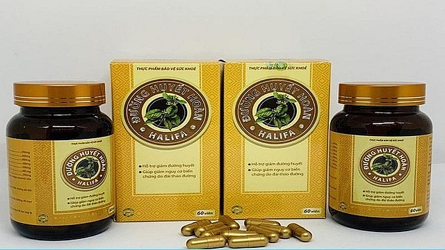 Cảnh báo TP BVSK Đường huyết hoàn Halifa đang lừa dối người tiêu dùng về công dụng