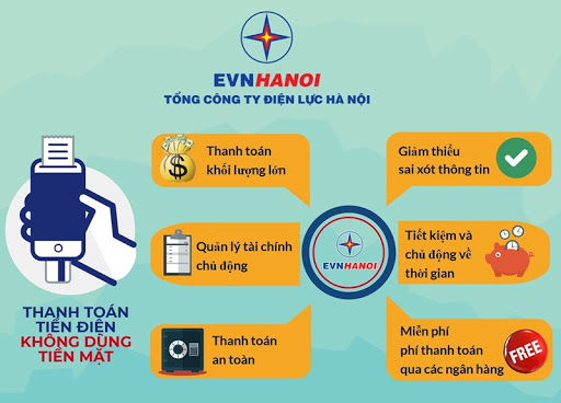 Trên 55% khách hàng thanh toán tiền điện không sử dụng tiền mặt