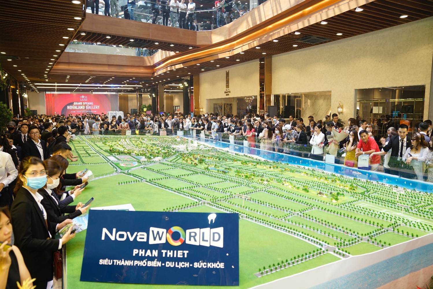 Novaland khai trương trung tâm triển lãm bất động sản lớn nhất toàn quốc 