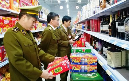 Mở đợt cao điểm kiểm tra, kiểm soát thị trường cuối năm và dịp Tết