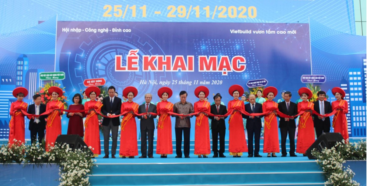 Khai mạc Triển lãm Quốc tế VIETBUILD 2020 tại Hà Nội