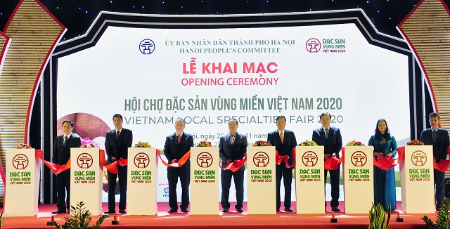 Khai mạc Hội chợ Đặc sản vùng miền tại Hà Nội