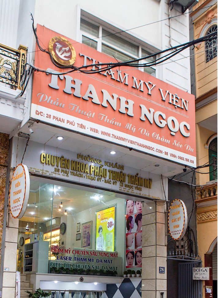 Hà Nội Đình chỉ 9 tháng hoạt động khám, chữa bệnh một bác sĩ tại Phòng khám chuyên khoa Thẩm mỹ Thanh Ngọc