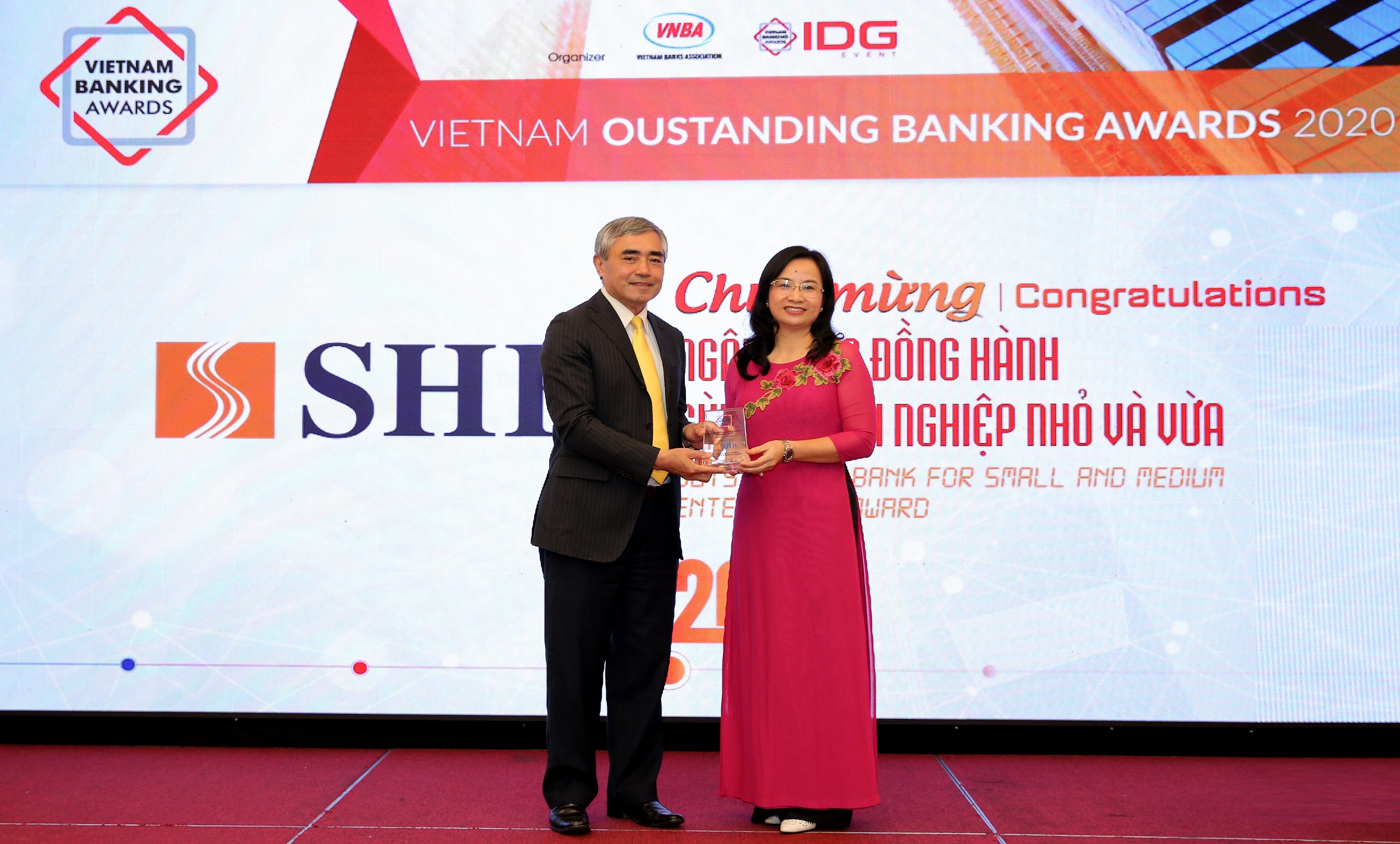 SHB được vinh danh 2 giải thưởng Ngân hàng Việt Nam tiêu biểu 2020