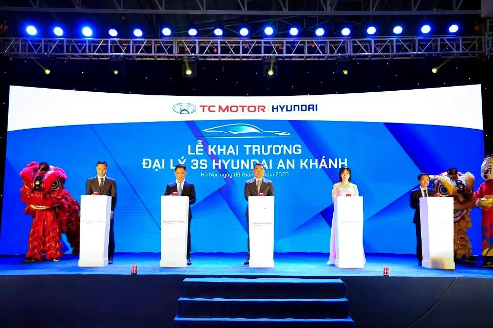 khai trương Đại lý Hyundai An Khánh 3S Đại lý uỷ quyền của Tập đoàn Hyundai Thành Công Việt Nam đạt chuẩn GDSI