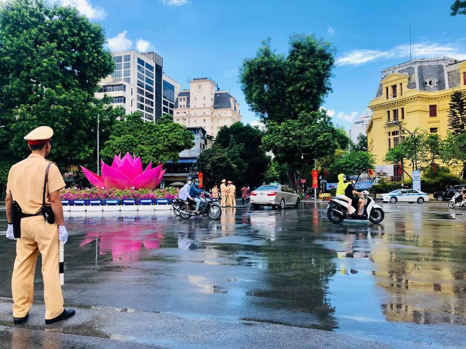 Thông báo phân luồng giao thông phục vụ Đại hội Thi đua yêu nước toàn quốc lần thứ X