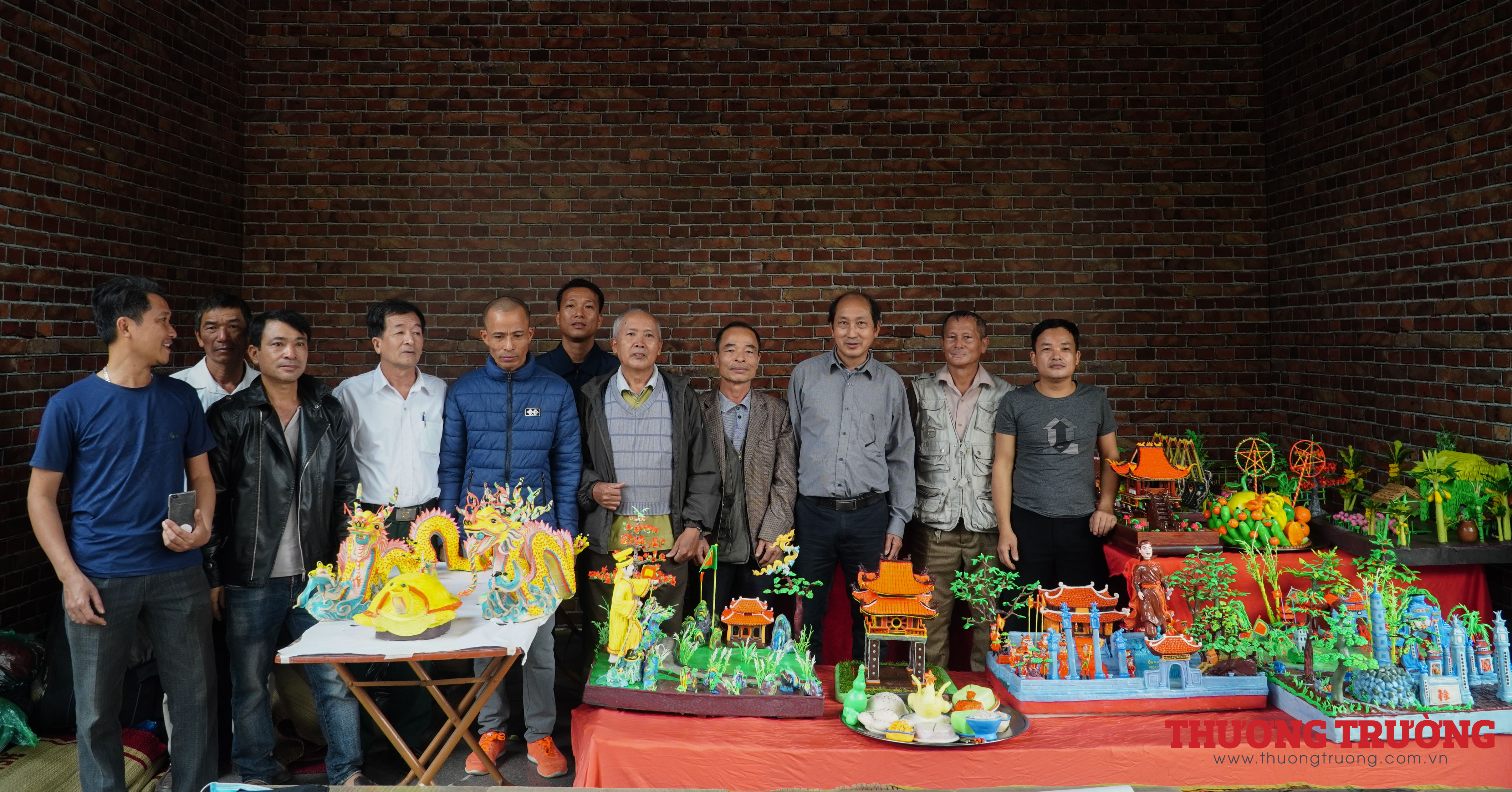 Độc đáo sản phẩm tò he ở Lễ hội Văn hóa dân gian