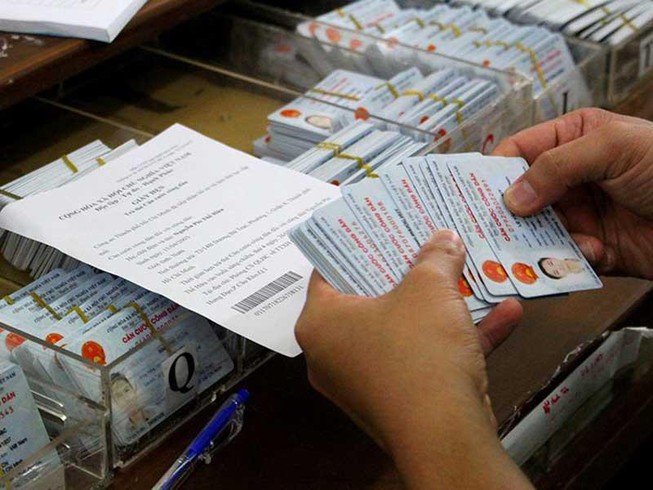 Tích hợp các dữ liệu cần thiết vào Thẻ Căn cước công dân có gắn chíp