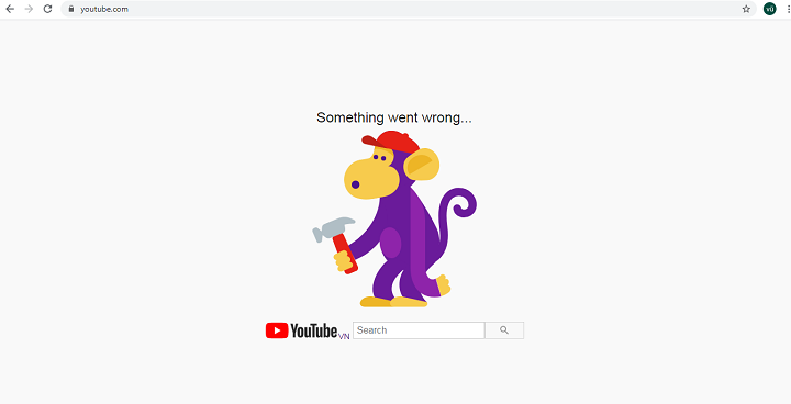 Một số ứng dụng Google và youtube đang xảy ra lỗi sự cố toàn cầu