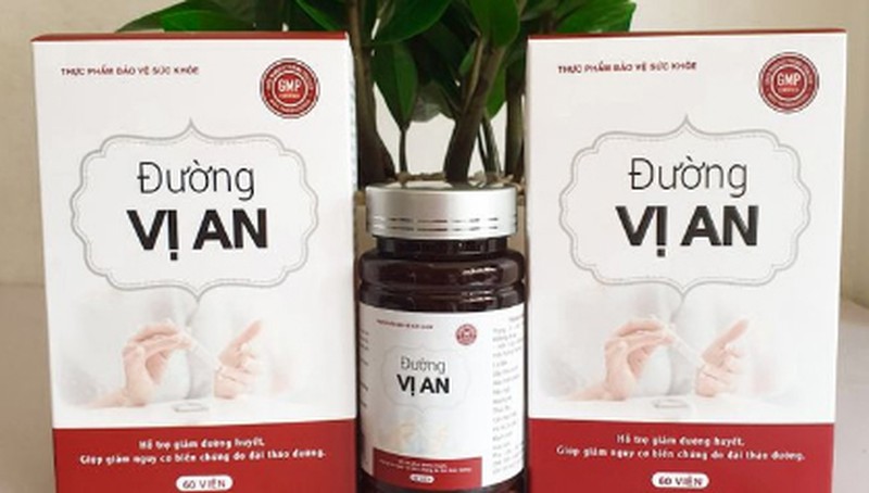 Cảnh báo thực phẩm bảo vệ sức khỏe Đường vị an đang được quảng cáo như thuốc chữa bệnh