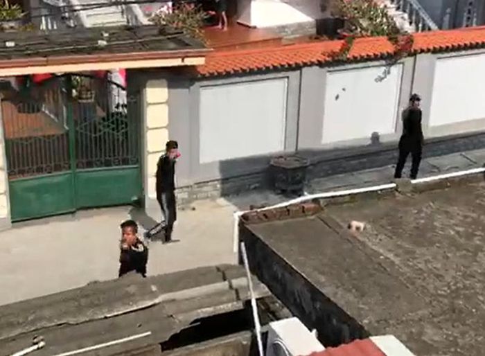 Hải Phòng Hàng chục thanh niên cầm hung khí đe dọa giết người