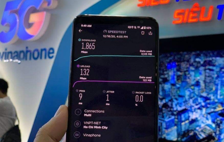 VNPT công bố vùng phủ sóng 5G tại Hà Nội và TPHCM