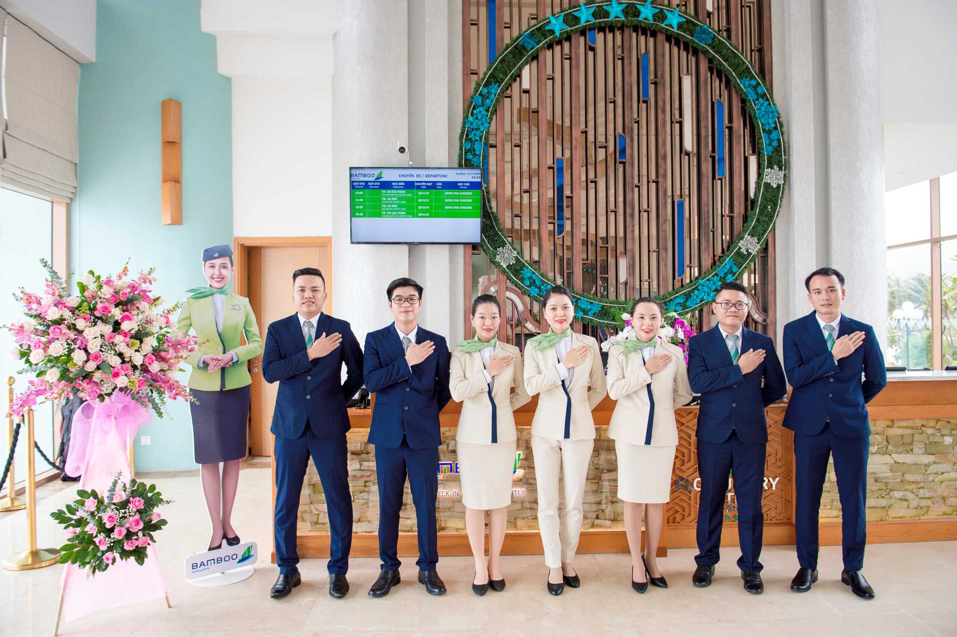 Bamboo Airways triển khai dịch vụ làm thủ tục chuyến bay tại quần thể nghỉ dưỡng FLC 