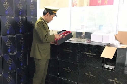 Thừa Thiên Huế Tạm giữ lô rượu ngoại trị giá hơn 1 tỷ đồng