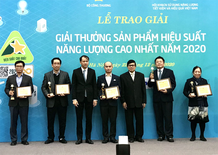 54 sản phẩm đoạt giải thưởng hiệu suất năng lượng cao năm 2020