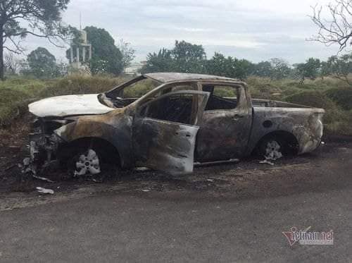 Bình Dương Tức vợ nam thanh niên đốt ô tô cho bõ ghét