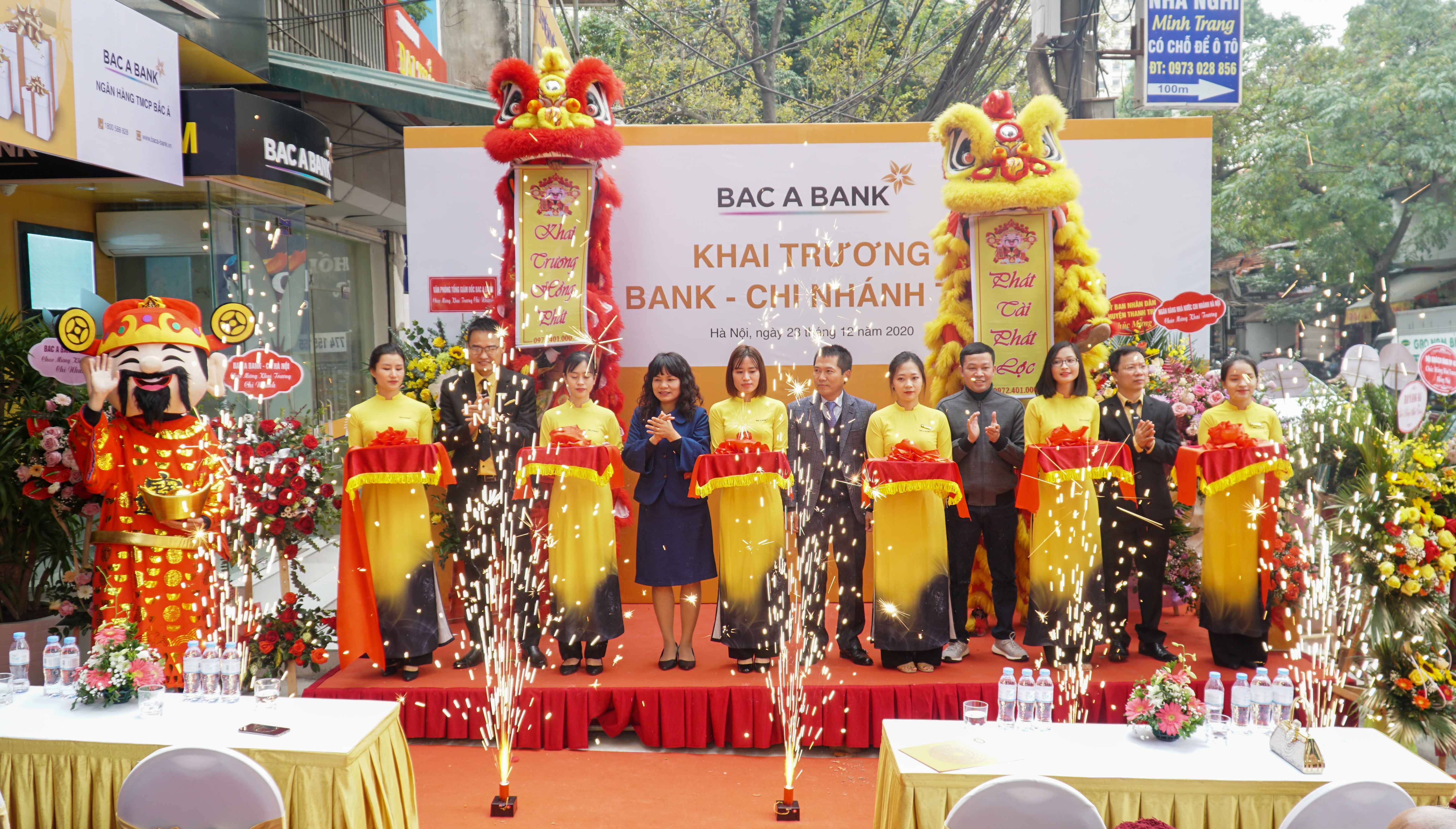 BAC A BANK chi nhánh Thanh Trì chính thức khai trương 