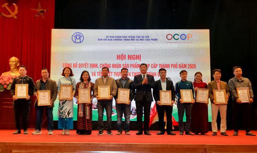 Hà Nội đã công nhận và phân hạng 630 sản phẩm OCOP