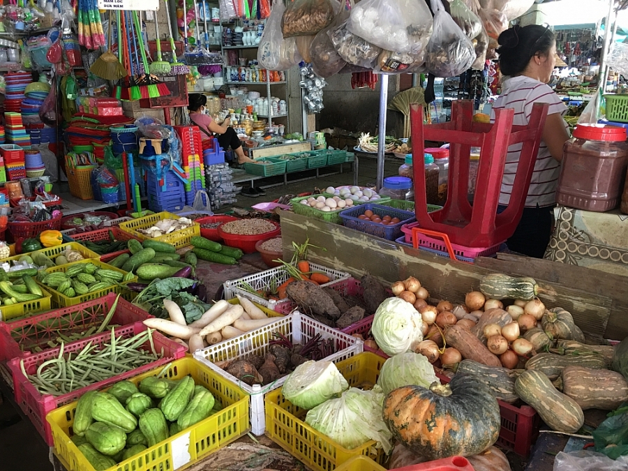 Giá thực phẩm hôm nay 31 Giá rau củ tăng trở lại