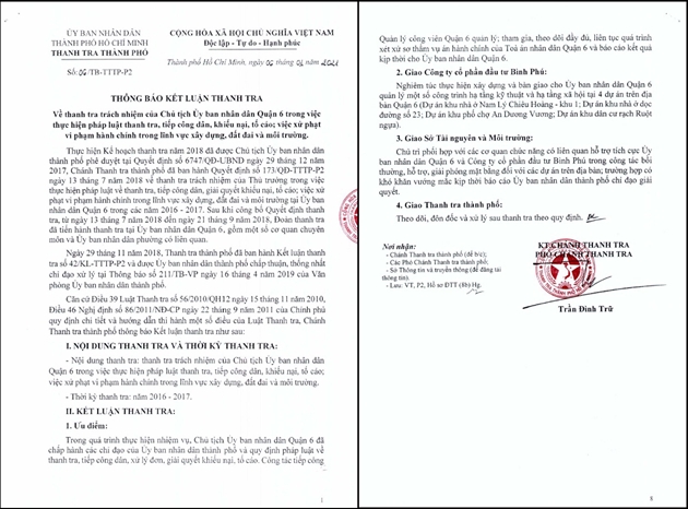 TPHCM Thanh ra chỉ ra hàng loạt sai phạm tại Công ty Quản lý Khai thác Dịch vụ Thủy lợi